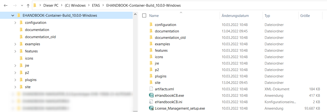 ETAS License Manager