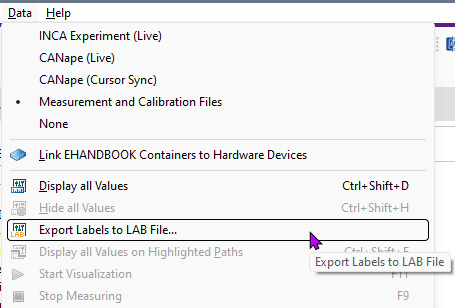 LAB_Menu