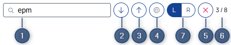 Find in current Compare result