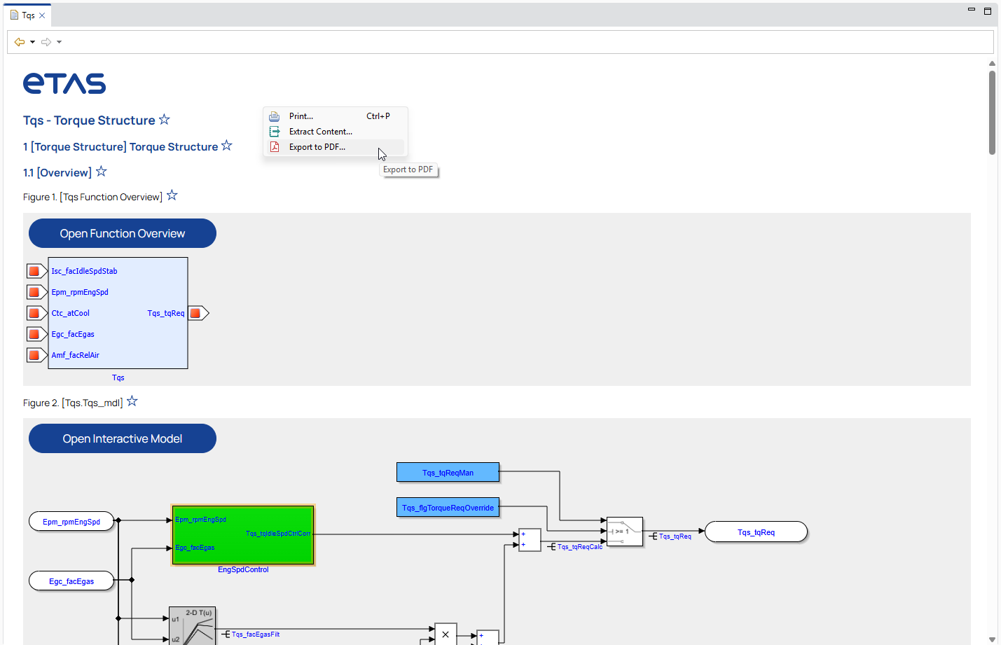 Export to PDF