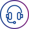 Icône du casque d'écoute Etas